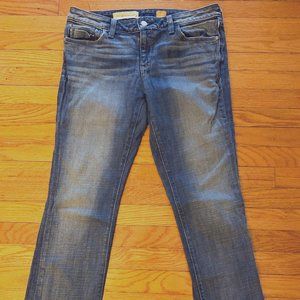 Anthropologie Pilcro and the Letterpress Jeans Stet Frayed Hem